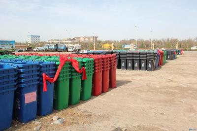 甘州区环卫设施集中发放仪式成功举行，助力城市黑臭水体治理